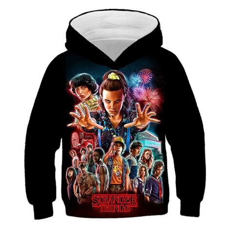 stranger things youth hoodie|stranger things apparel for girls.